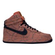 Levi's Denim High Top Sneakers Nike , Brown , Heren