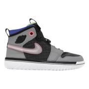 Limited Edition High React Zwart Deeltje Grijs Nike , Multicolor , Her...