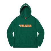 Donkergroene Hoodie Beperkte Oplage Supreme , Green , Heren