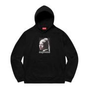 Beperkte Oplage Parel Hoodie Zwart Supreme , Black , Heren