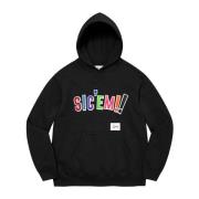 Beperkte oplage capuchontrui zwart Supreme , Black , Dames