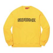 Limited Edition Shattered Logo Crewneck Sweatshirt Supreme , Yellow , ...