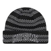 Beperkte Oplage Zwarte Beanie Supreme , Black , Unisex