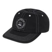 Milano Patch 6-Panel Zwarte Hoed Supreme , Black , Unisex