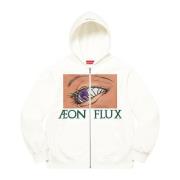 Beperkte oplage Aeon Flux hoodie wit Supreme , White , Heren