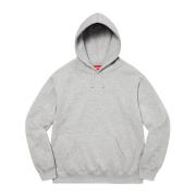 Limited Edition Satin Appliqué Hoodie Supreme , Gray , Heren