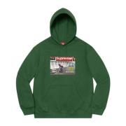 Beperkte Oplage Groene Hoodie Supreme , Green , Heren