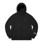 Zwarte Windstopper Rits Hoodie Supreme , Black , Heren