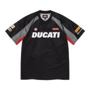 Beperkte oplage Ducati voetbalshirt zwart Supreme , Black , Heren