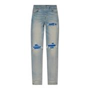 Jeans met logo Amiri , Blue , Heren