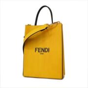 Pre-owned Fabric fendi-bags Fendi Vintage , Yellow , Dames