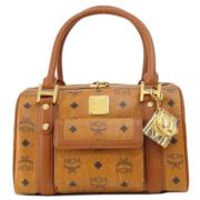 Pre-owned Fabric handbags MCM Pre-owned , Brown , Dames