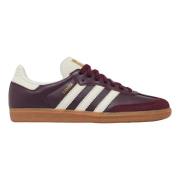 Limited Edition Maroon Gold Metallic Samba OG Adidas , Brown , Heren