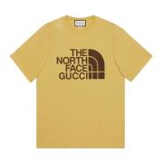 Limited Edition Oversized T-shirt Goud Gucci , Yellow , Heren