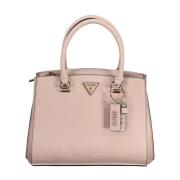 Roze Handtas met Meerdere Compartimenten Guess , Pink , Dames