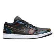 Multicolor Snakeskin Lage Top Sneaker Nike , Multicolor , Heren