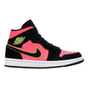 Limited Edition Air Jordan 1 Mid Nike , Multicolor , Heren