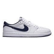 Beperkte oplage Retro Low Metallic Blue Nike , White , Heren