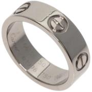 Pre-owned White Gold rings Cartier Vintage , Gray , Dames