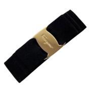 Pre-owned Fabric hair-accessories Salvatore Ferragamo Pre-owned , Blac...