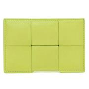 Pre-owned Leather wallets Bottega Veneta Vintage , Green , Dames