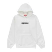 Motion Logo Hoodie Wit Supreme , White , Heren