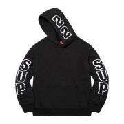 Chenille Hoodie Beperkte Oplage Supreme , Black , Heren