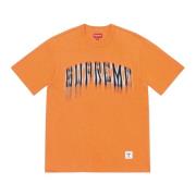 Beperkte Oplage Blurred Arc T-shirt Supreme , Orange , Heren