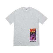 Exclusieve Heather Grey Tee Supreme , Gray , Heren