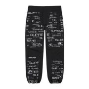 Beperkte oplage Zwarte Steep Tech Pant Supreme , Black , Heren