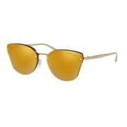 Gouden metalen zonnebril voor vrouwen Michael Kors , Yellow , Dames
