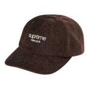 Chenille 6-Panel Bruin Hoed Supreme , Brown , Unisex