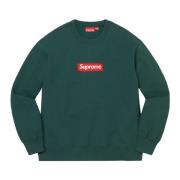 Limited Edition Crewneck Dark Pine Supreme , Green , Heren