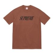 Limited Edition Klassieke Bruine Tee Supreme , Brown , Heren