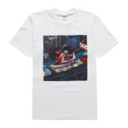 Beperkte oplage Gas Tee White Supreme , White , Heren