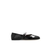 Lakleren 'Eva' ballerina's Paris Texas , Black , Dames