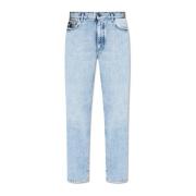 Jeans met logo Versace , Blue , Heren