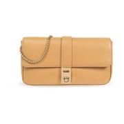 Portemonnee op Ketting Arch Mini Salvatore Ferragamo , Beige , Dames