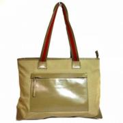 Pre-owned Fabric gucci-bags Gucci Vintage , Beige , Dames