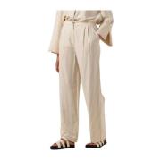 Dames Broeken Isabelmd Pants Modström , Beige , Dames