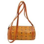 Pre-owned Plastic shoulder-bags MCM Pre-owned , Brown , Dames