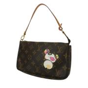 Pre-owned Fabric louis-vuitton-bags Louis Vuitton Vintage , Brown , Da...