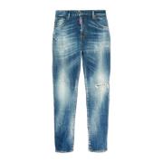 Skater Jeans Dsquared2 , Blue , Heren