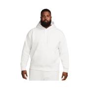 Solo Swoosh Fleece Hoodie Nike , White , Heren