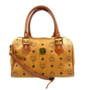 Pre-owned Fabric handbags MCM Pre-owned , Brown , Dames