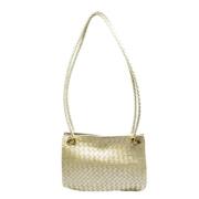 Pre-owned Leather shoulder-bags Bottega Veneta Vintage , Yellow , Dame...