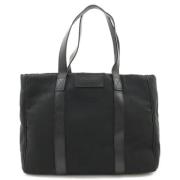 Pre-owned Canvas handbags Bvlgari Vintage , Black , Dames