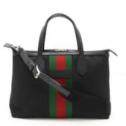 Pre-owned Leather gucci-bags Gucci Vintage , Black , Dames