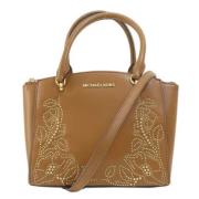 Pre-owned Leather handbags Michael Kors Pre-owned , Brown , Dames