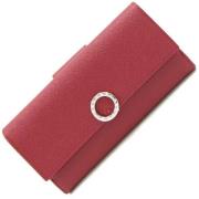 Pre-owned Leather wallets Bvlgari Vintage , Red , Dames